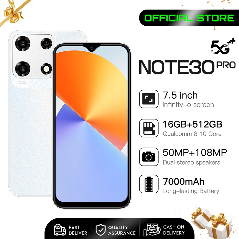 Jual 【2023 NEW】Terbaru HP Note 30 Pro Original