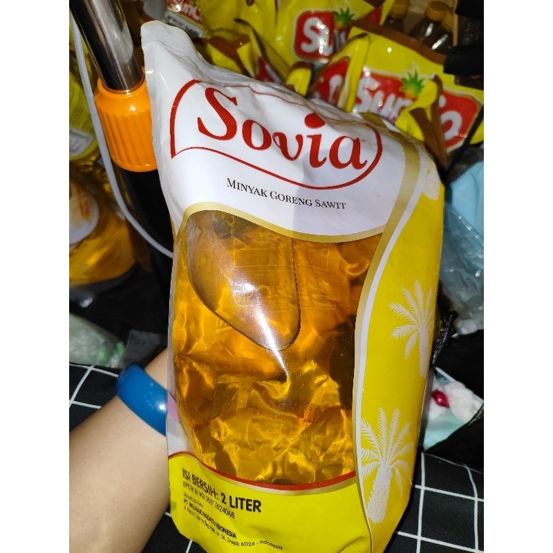 Jual Minyak Goreng Sovia Liter Dan Liter Shopee Indonesia