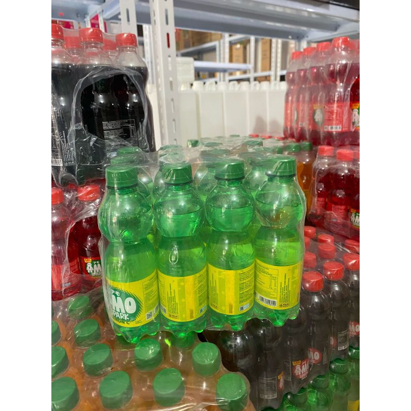 Jual AMO CSD Minuman Cola strawberry lemon orange 200ml (1 krat isi 24 ...