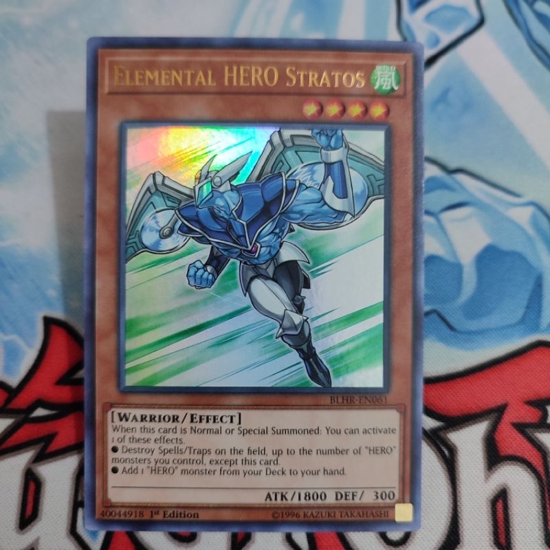 Elemental Hero Stratos Alt 1 Blc1 Yu-gi-oh! Original Konami | Cuotas Sin Interés