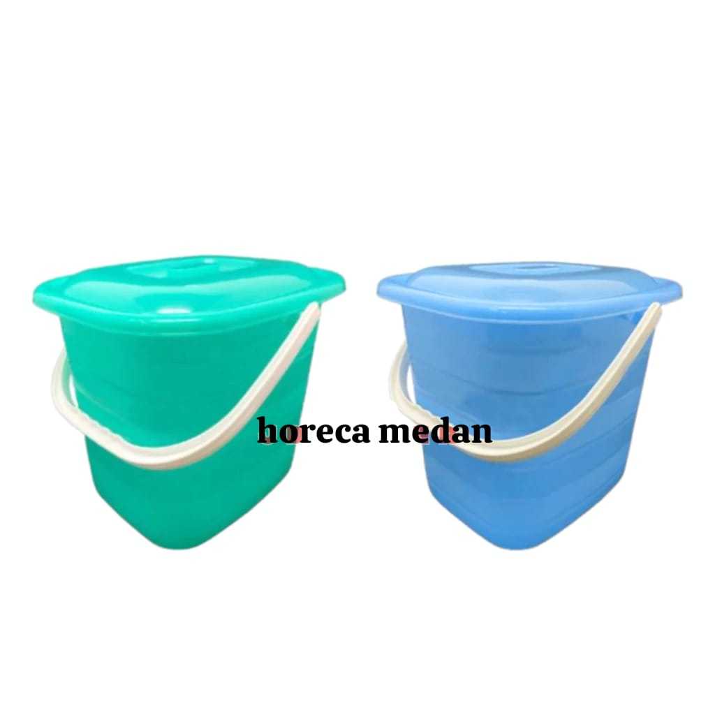 Jual EMBER PLASTIK SEGI + TUTUP / TEMPAT AIR TIMBA PLASTIK GOLDEN ...