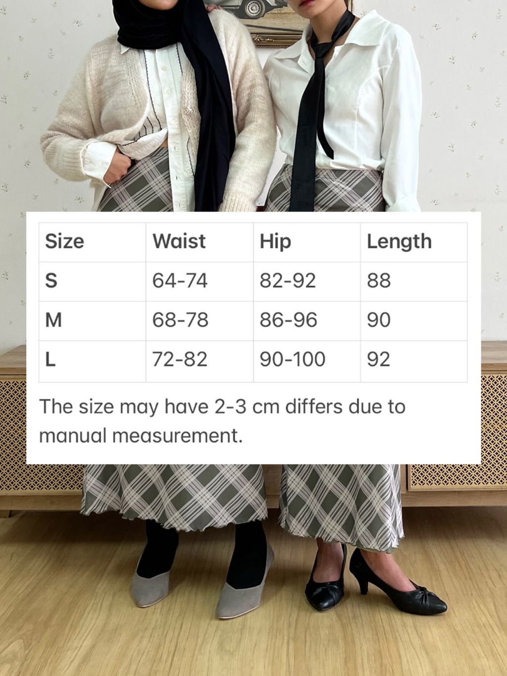 Jual Green Cettire Plaid - LONG SKIRT - Vintage Office Siren Jual Green Cettire Plaid - LONG SKIRT - Vintage Office Siren