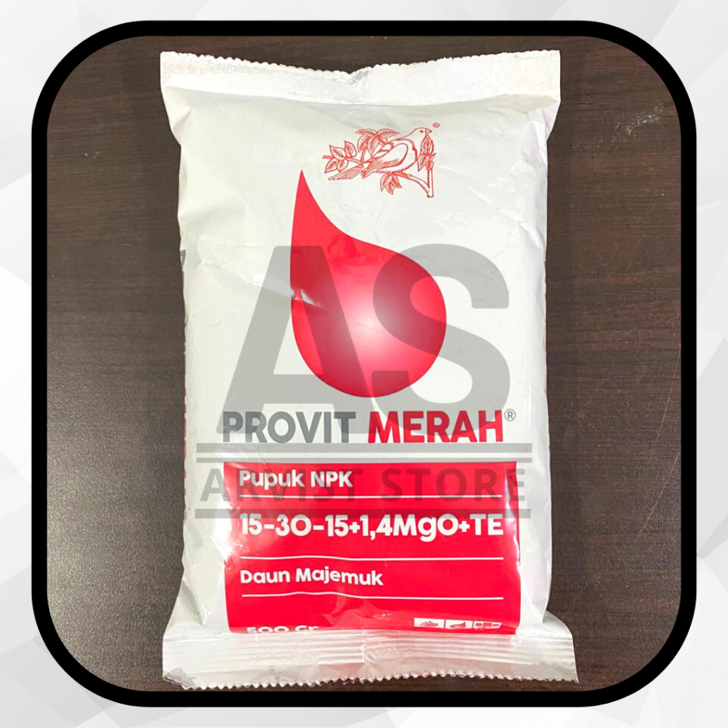 Jual Pupuk MEROKE PROVIT MERAH Kemasan Repack 25 / 50 Gram NPK | Shopee ...