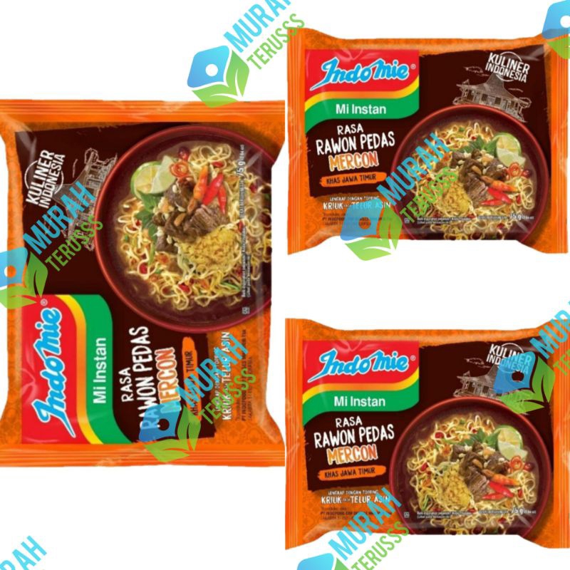 Jual Indomie Rasa Rawon Pedas Mercon 75gr Indomie Mie Instan