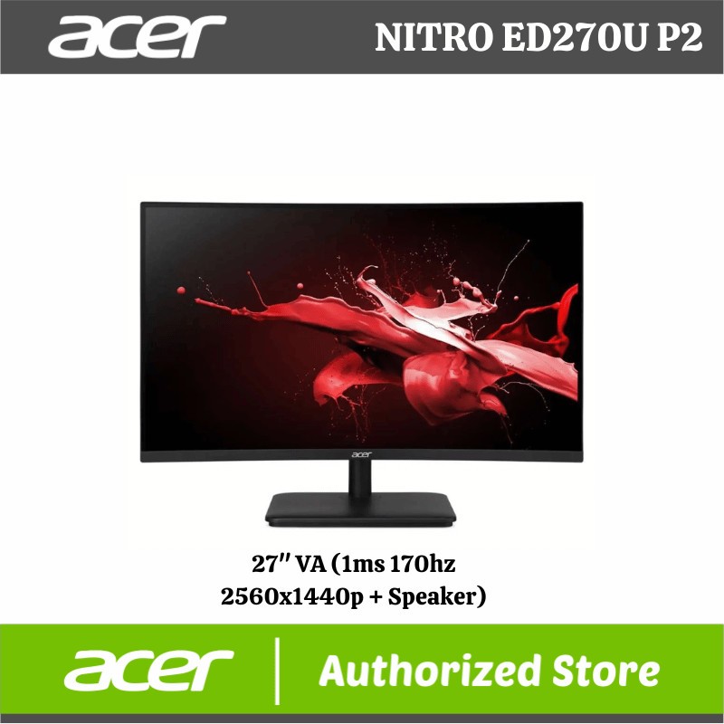 Jual ACER MONITOR NITRO ED270U P2 27