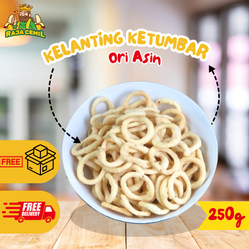 Jual 250 gram Kelanting Ketumbar Gurih Asin Lanting Tumbar Lampung ...