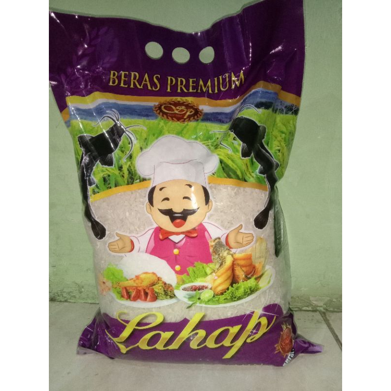 Jual BERAS PREMIUM LAHAP LELE DAN LAHAP WANITA 5KG | Shopee Indonesia