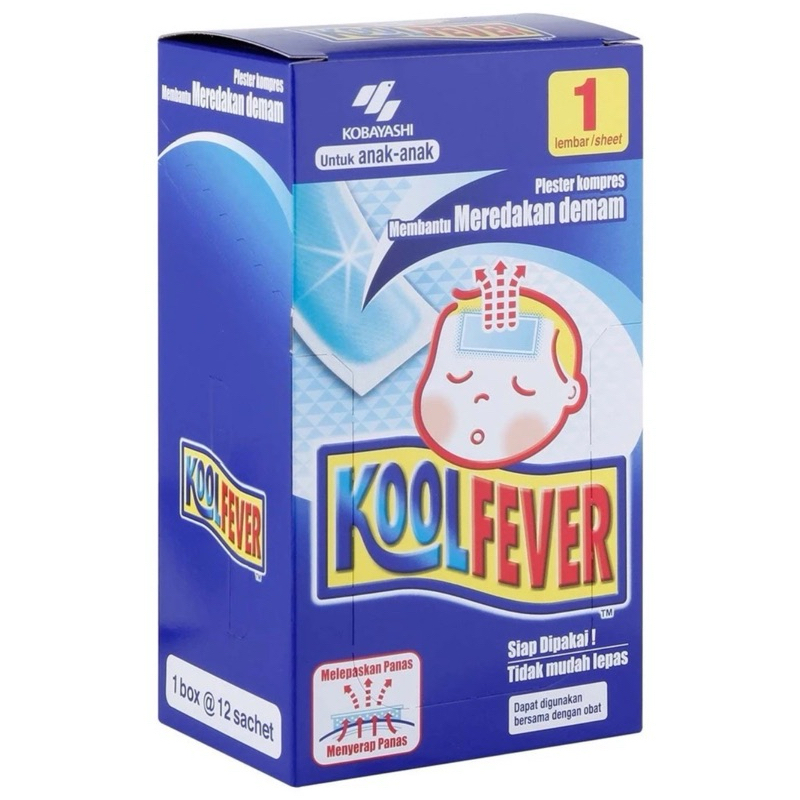 Jual Kool Fever Anak (1 Box = 12 Sachet) | Shopee Indonesia