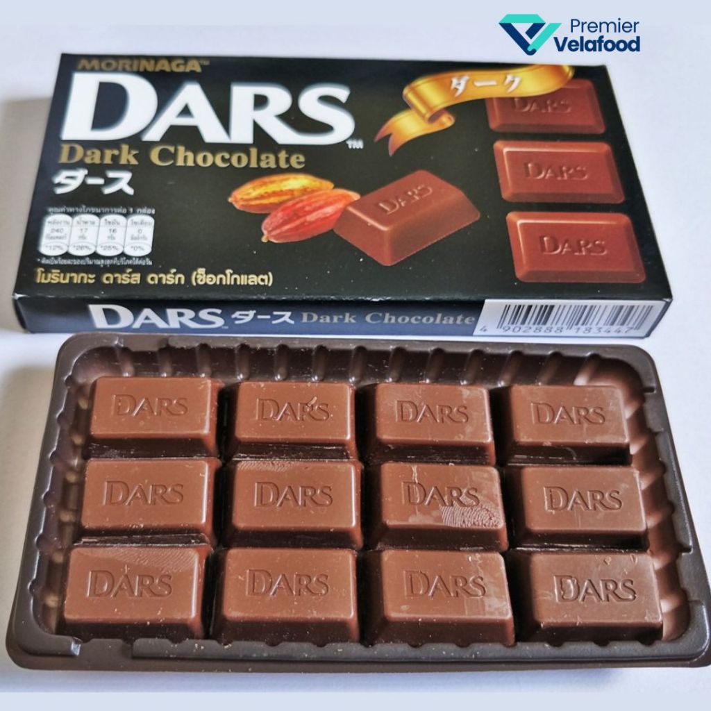 Jual MORINAGA DARS DARK CHOCOLATE - 42gram I CEMILAN COKLAT I SNACK ...