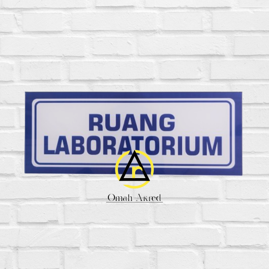 Jual Stiker Ruang Laboratorium - Ruang Lab - Ruang Laboratory | Shopee ...