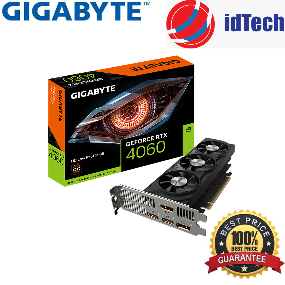 Jual Gigabyte VGA Card GeForce RTX™ 4060 OC Low Profile 8G (GV-N4060OC ...