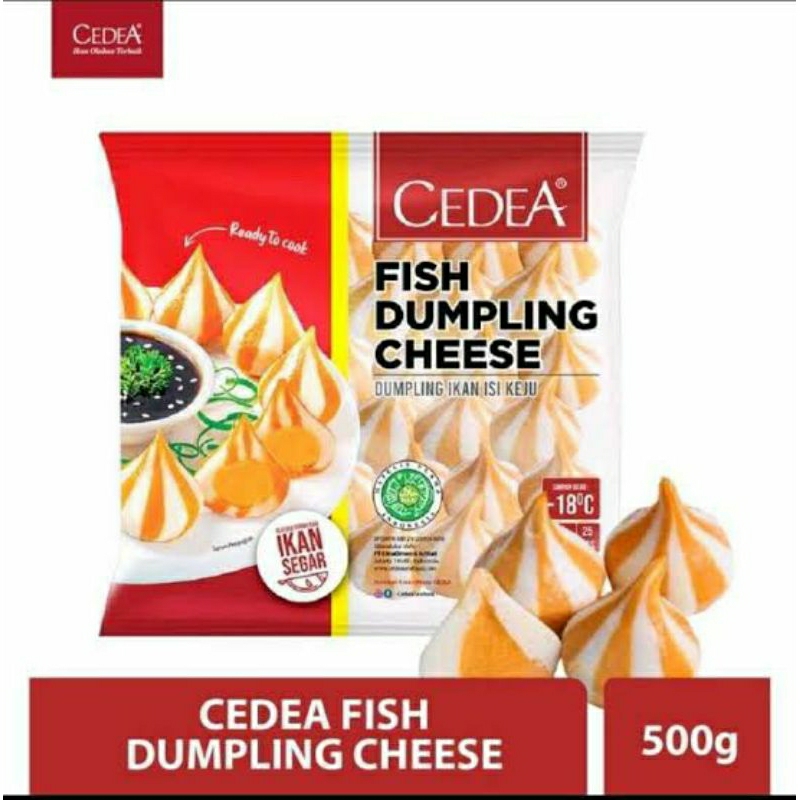 Jual CEDEA DUMPLING Cheese 500gr Halal Frozen Food | Shopee Indonesia