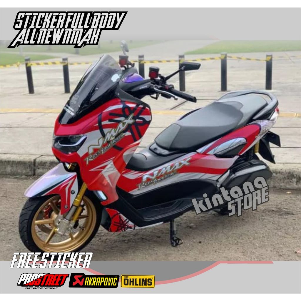 Jual Decal Stiker Motor Decal Nmax 2020 2021 2022 Modifikasi Variasi