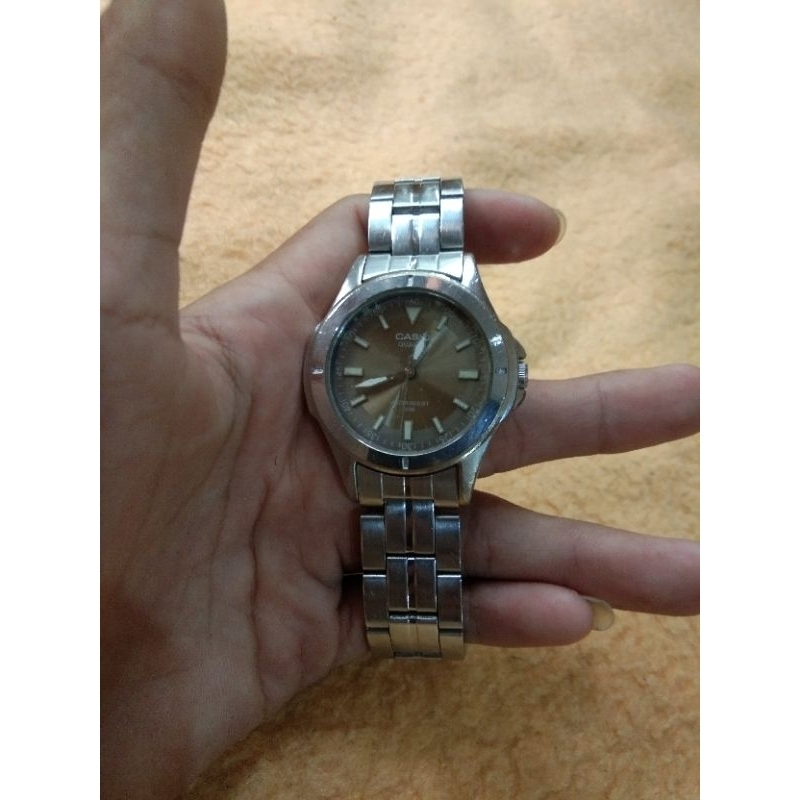 Jual JAM TANGAN ORIGINAL casio mtp 1214 Shopee Indonesia