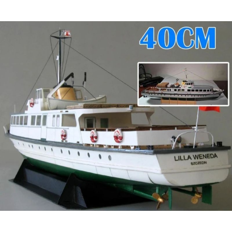 Jual Lembaran pola papercraft perahu Lilla weneda 40cm (OP-D1) | Shopee ...