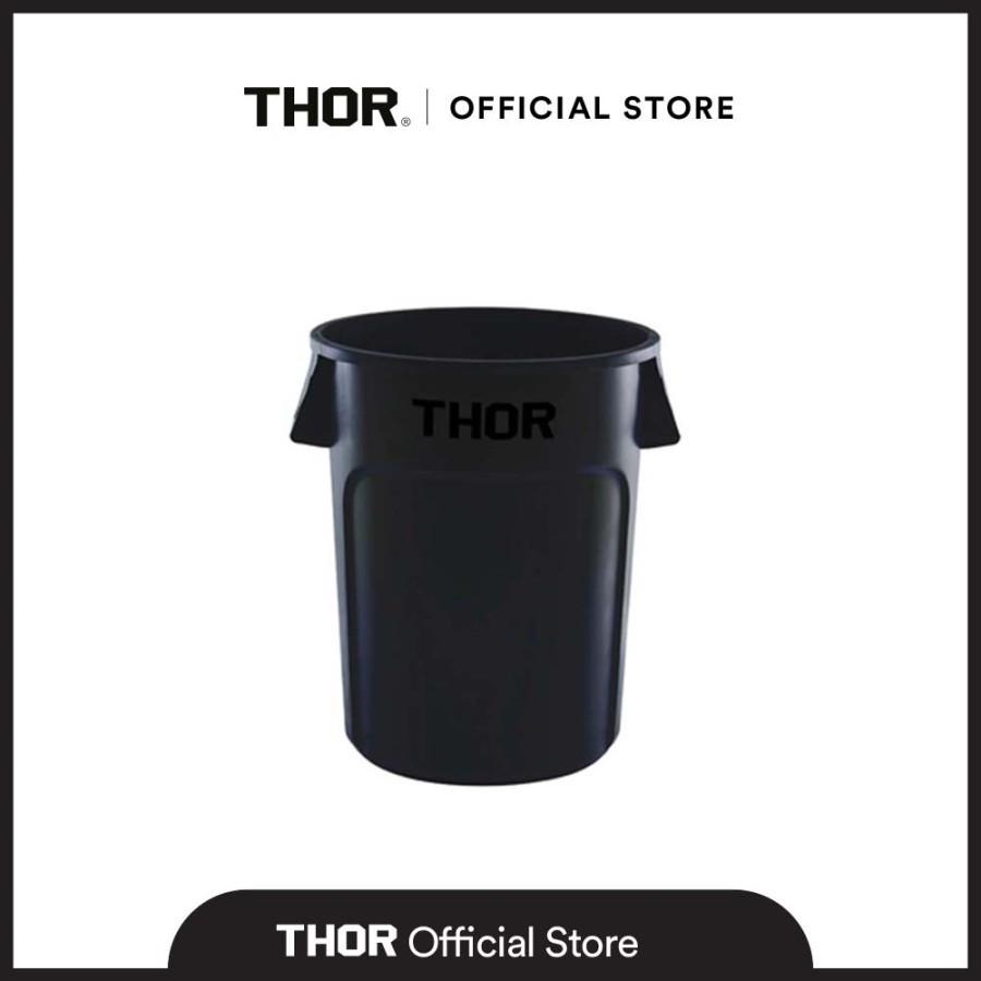 Jual THOR ROUND CONTAINER 23L BLACK | Shopee Indonesia