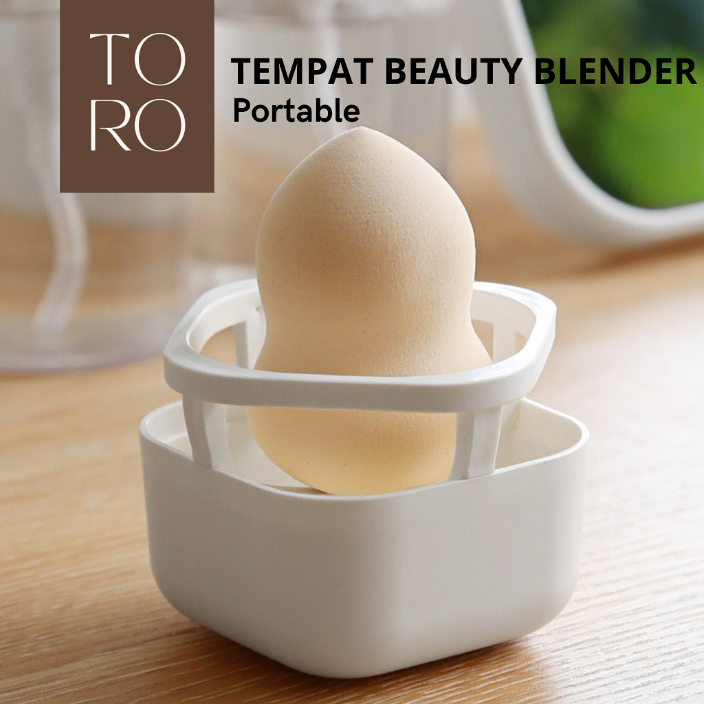 Jual TORO - TEMPAT BEAUTY SPONGE RAK SPONS | WADAH BEAUTY BLENDER ...