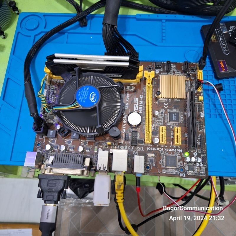 Jual Motherboard H81 Asus H81M-C Intel Haswell Socket 1150 DDR3 ...