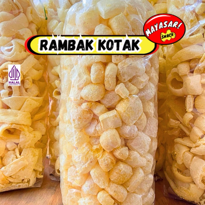 Jual KERUPUK RAMBAK MAYASARI 1/2kg (500gr) | Shopee Indonesia