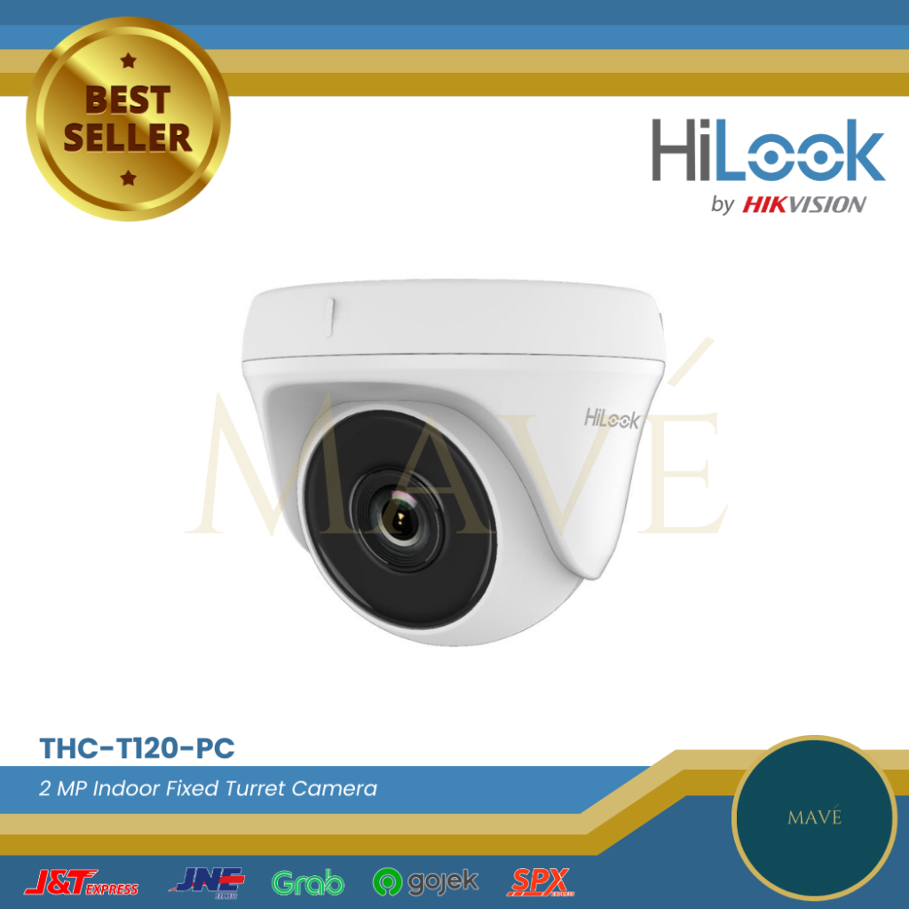 Jual HILOOK 2MP KAMERA INDOOR THC T120 PC Versi Ekonomis Dari THC T120 P Shopee Indonesia