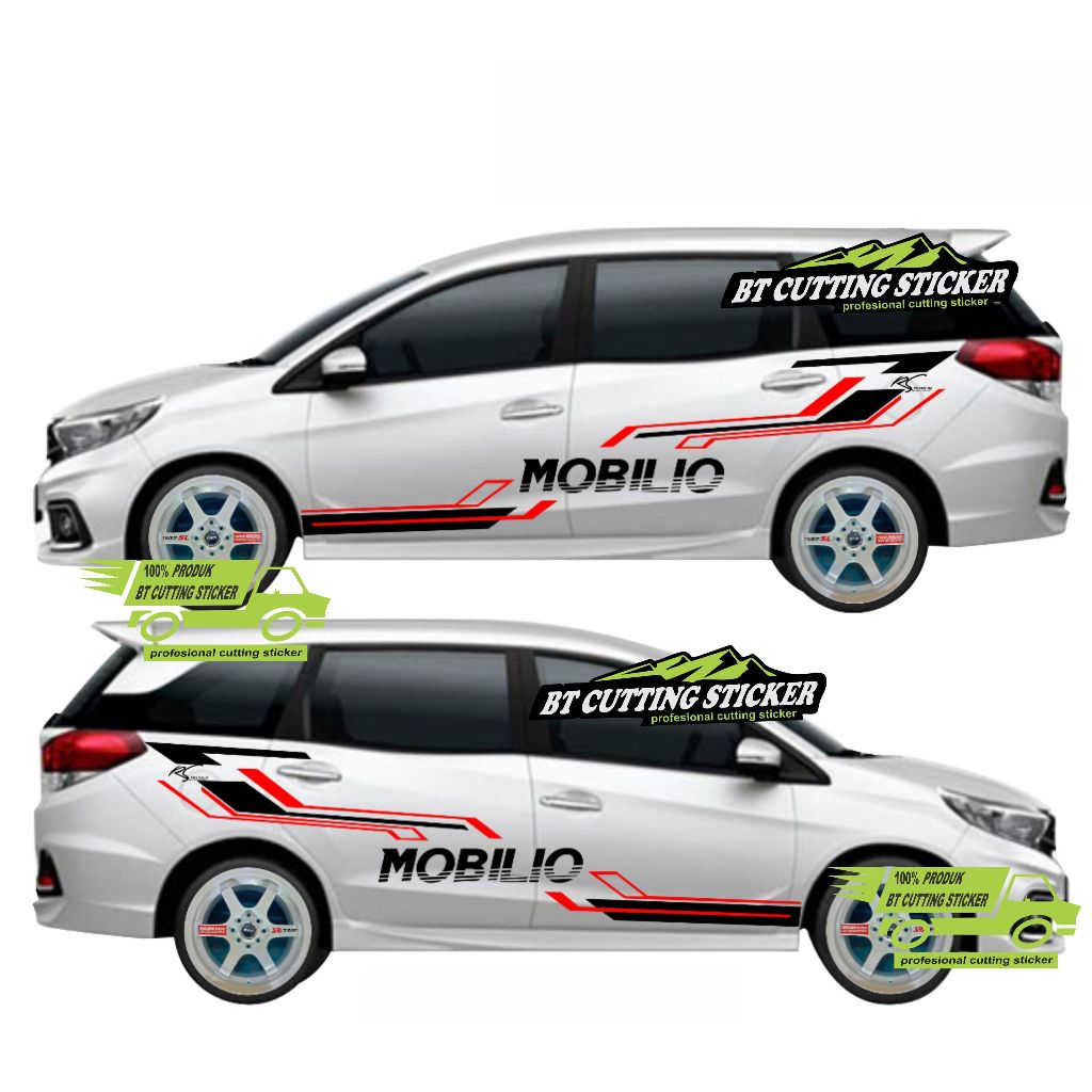 Jual stiker sticker mobil honda mobilio keren terbaru cutting stiker ...