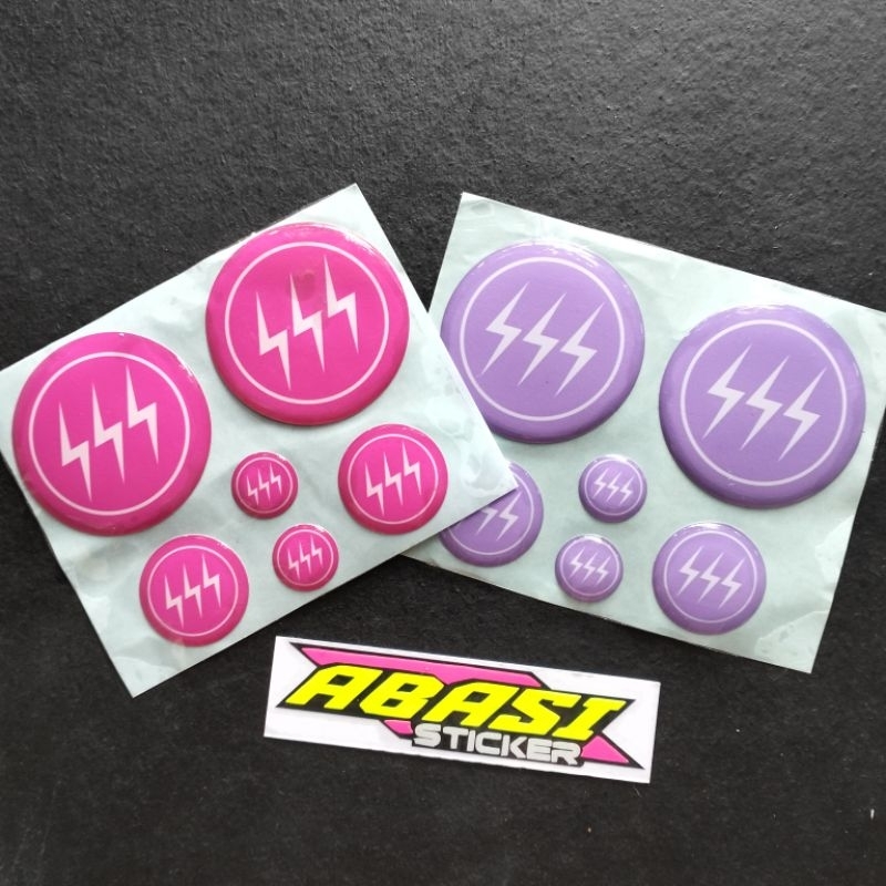 Jual sticker PETIR set Yamaha nmax aerox sticker emblem | Shopee Indonesia