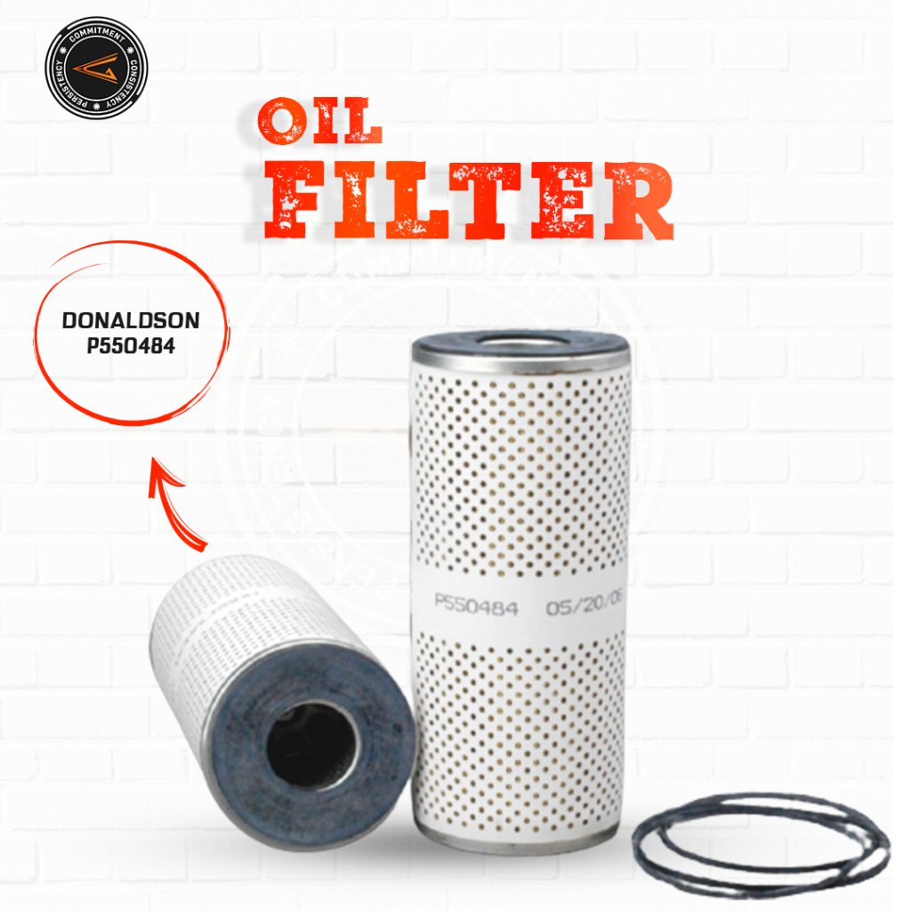 Jual Filter Oli / Lube / Oil P55-0484 J86-10484 P550484 J8610484 ...