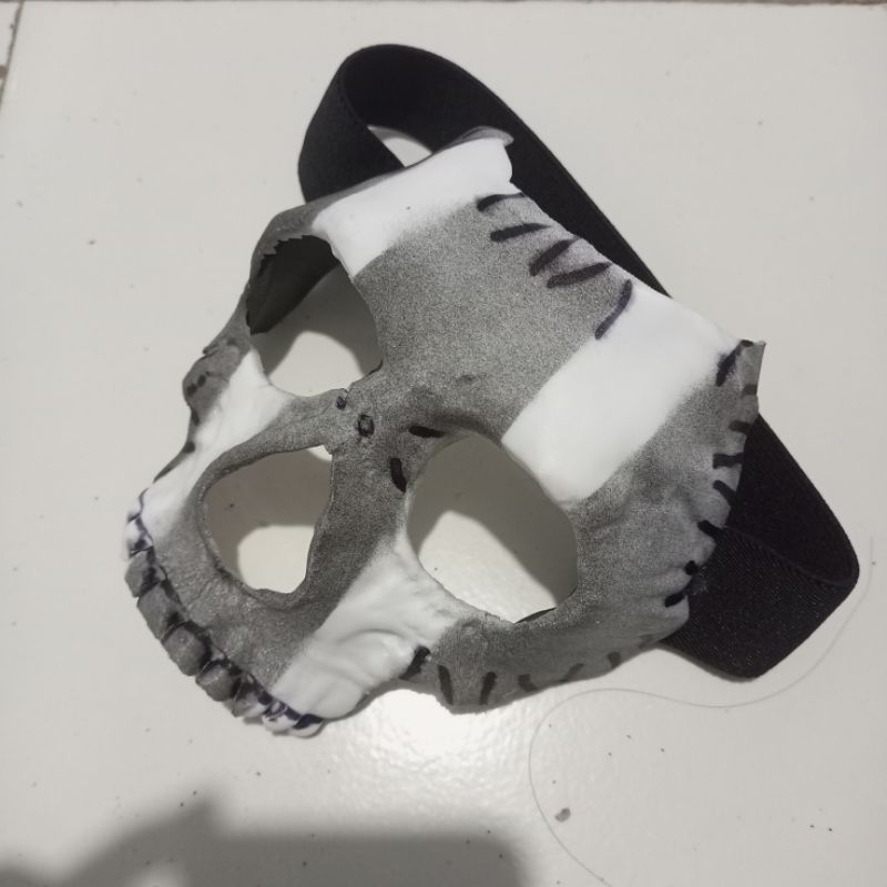 Jual Topeng Masker Ghost Aksesoris Cosplay Game COD : Ghost Modern ...
