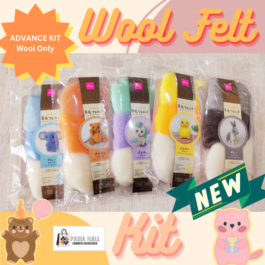 Jual Wool Felting Kit Daiso Japan Shopee Indonesia