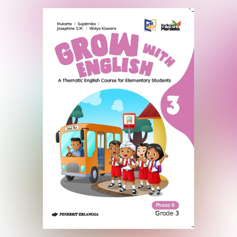Jual BUKU GROW WITH ENGLISH SD/MI KELAS 1 2 3 4 5 6 KURIKULUM MERDEKA ...