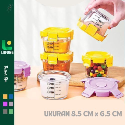 Jual Baby Food Container Penyimpanan Mpasi Bayi Wadah Kaca Penyimpanan ...