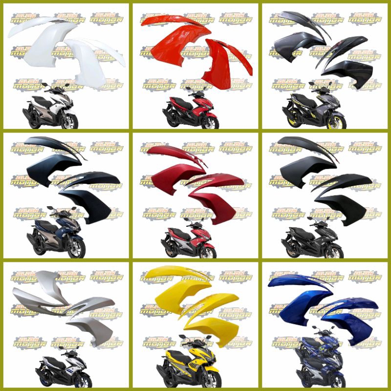 Jual BODY COWLING SAYAP DEPAN KANAN KIRI AEROX 155 OLD ASLI ORIGINAL ...