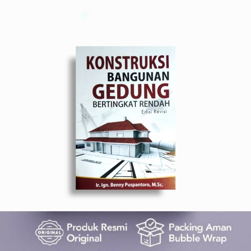 Jual Buku Konstruksi Bangunan Gedung Bertingkat Rendah Edisi Revisi