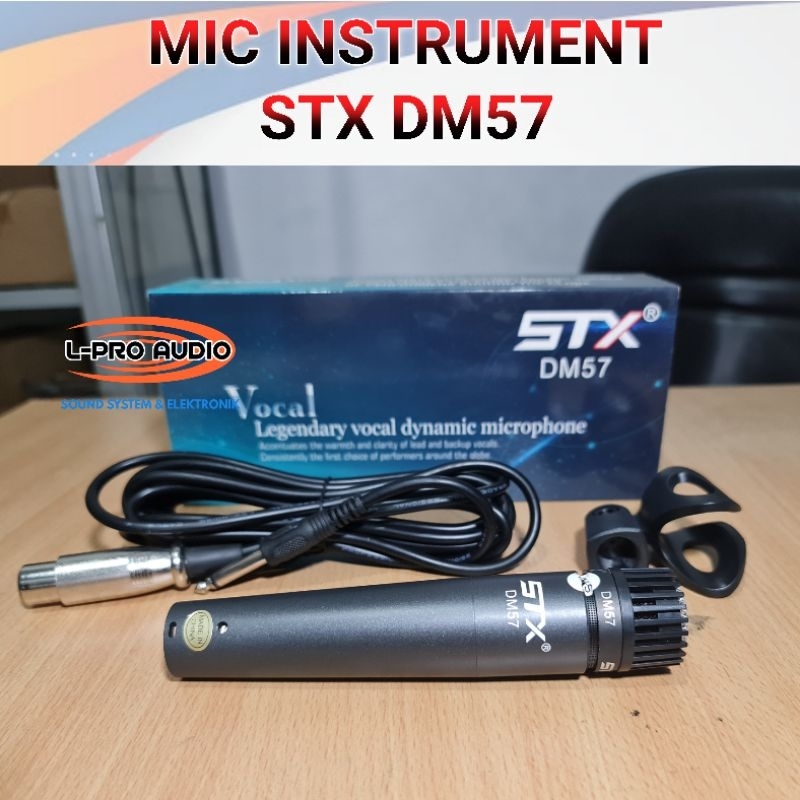 Jual Mic instrumen STX DM57 ketipung MIC kendang SM57 SM 57 | Shopee ...