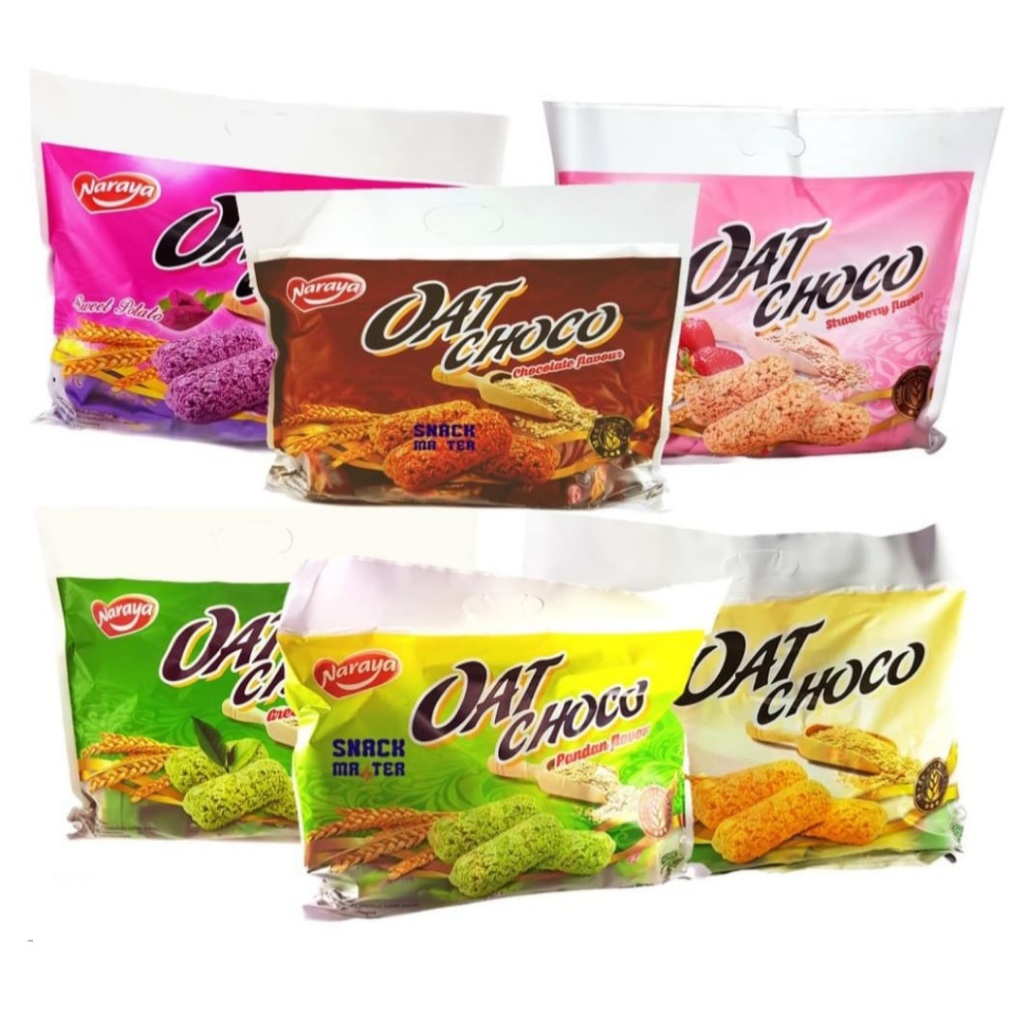 Jual Naraya Oat Choco Netto 400gr isi 40pcs x 10gr | Shopee Indonesia