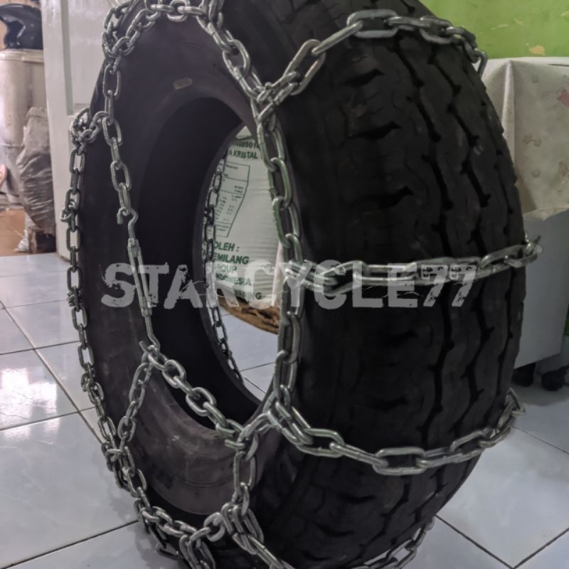 Jual Rantai ban mobil full galvanis cocok untuk jalan licin bajak ...