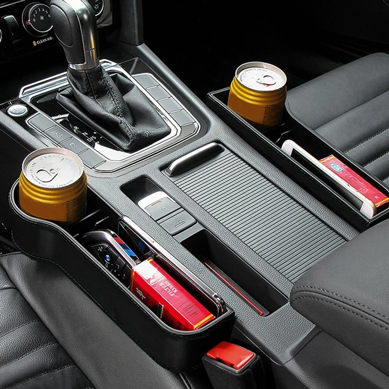 (COD) 2PCS Cup Holder Mobil Universal Tempat Minum Uang Car Seat Organizer Praktis