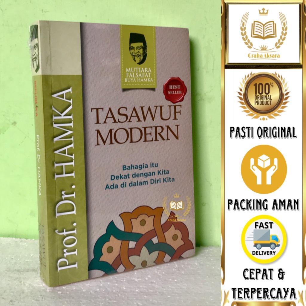 Jual Buku Tasawuf Modern Mutiara Falsafah Buya Hamka Prof Buya