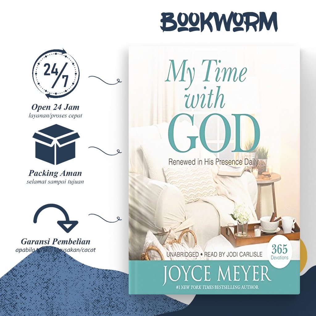 Jual My Time with God by Joyce Meyer (English) | Shopee Indonesia