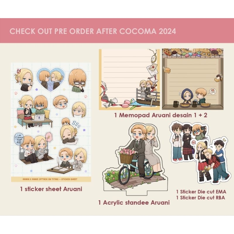 Jual Standee Akrilik Memopad Dan Sticker Shopee Indonesia