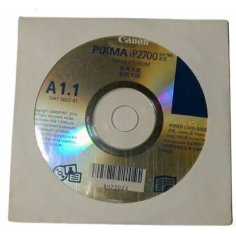 Jual CD Driver Printer Canon Pixma IP2770 ORIGINAL | Shopee Indonesia