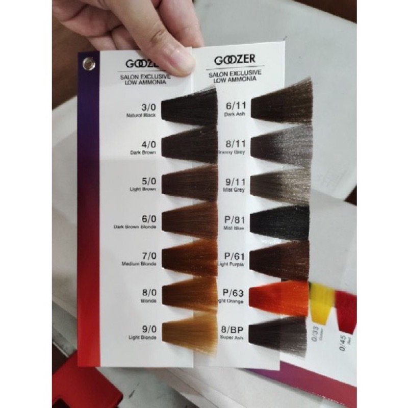 Jual GOOZER HAIR COLOR 100ML (TANPA OXYDANT) | Shopee Indonesia