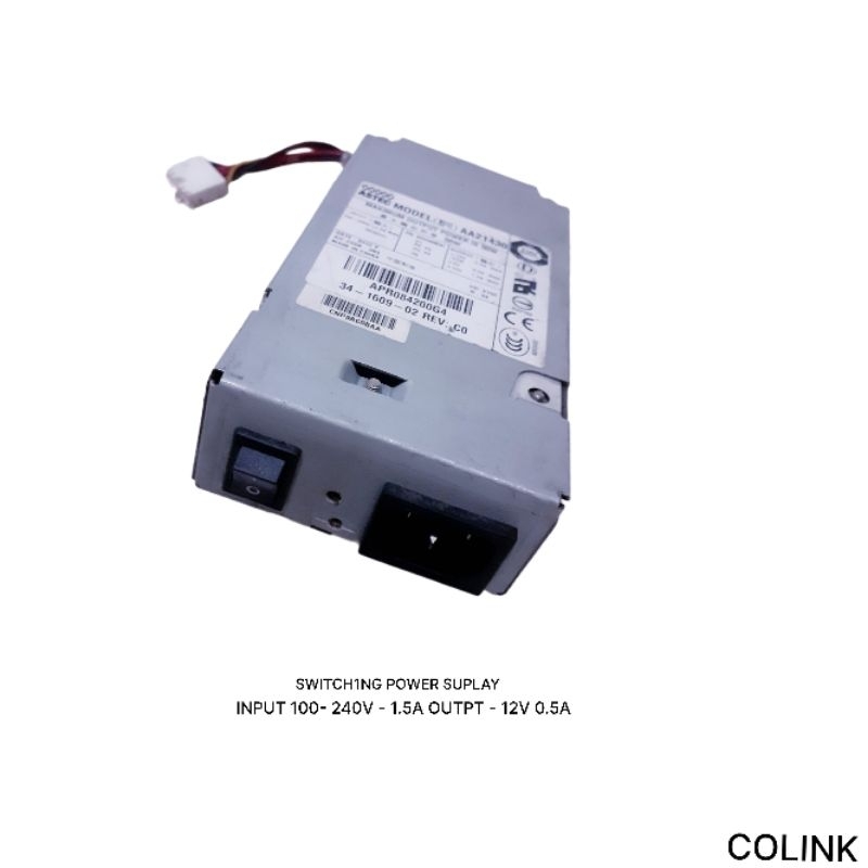 Jual PSU POWER SUPLAY -NO - MODIF 100-240- 1.5A- 12V 0.5A | Shopee ...