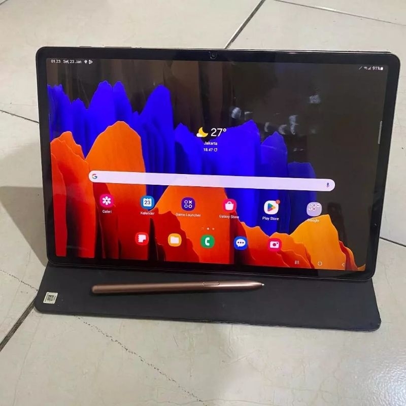 Jual Samsung tab S7+ S7 plus 8/256 5G | Shopee Indonesia