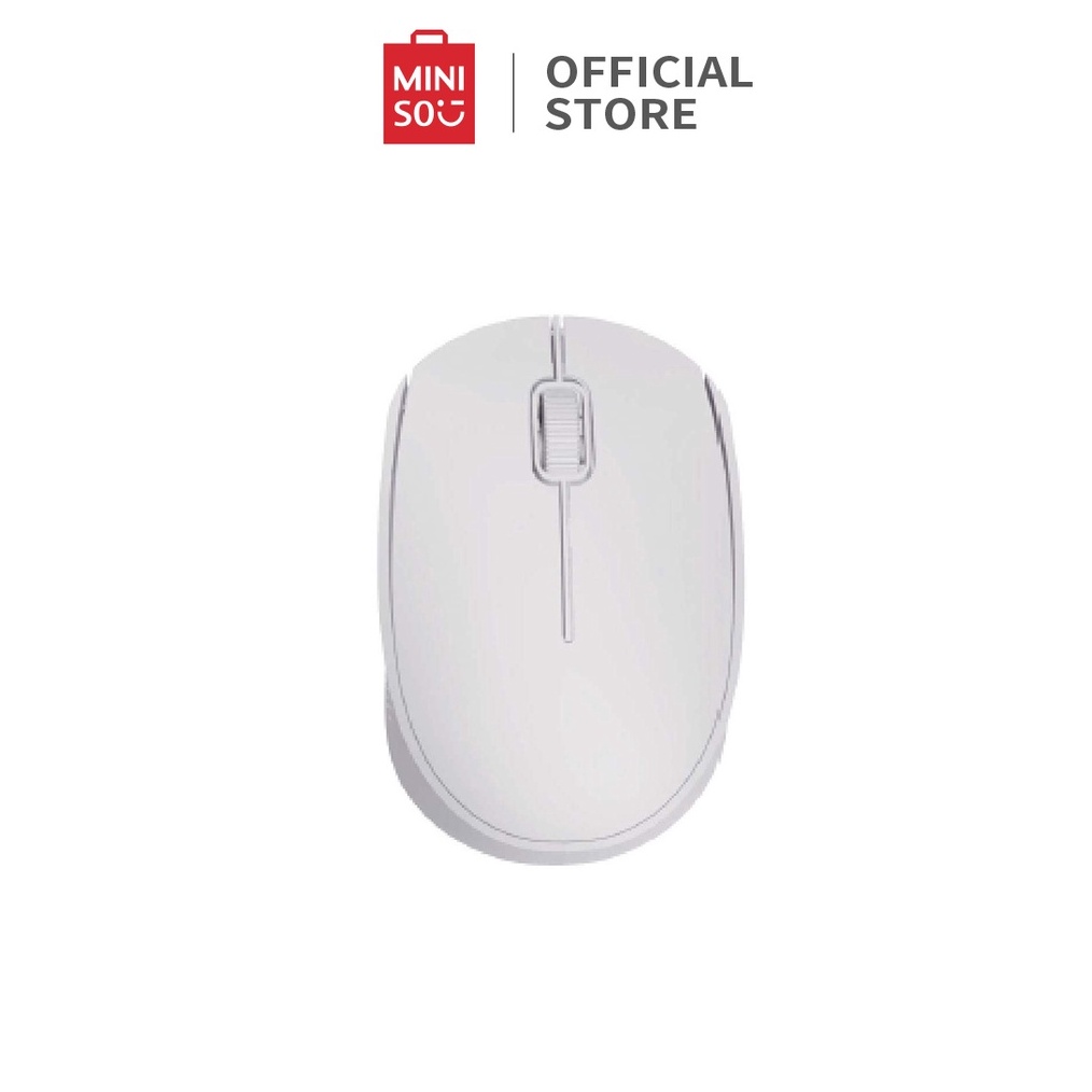 Jual MINISO Mouse Wireless 24GHz Optical Sensor 16 dpi Nirkabel ...