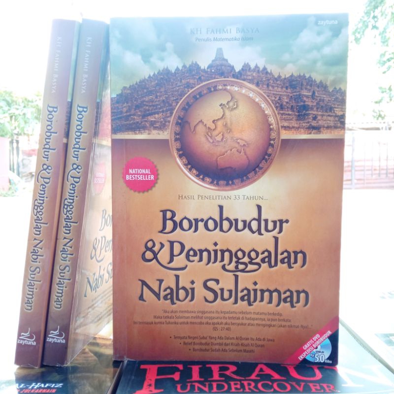 Jual (ORIGINAL) BUKU SEJARAH / BOROBUDUR & PENINGGALAN NABI SULAIMAN ...