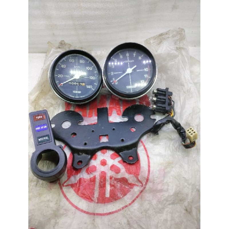 Jual speedometer spedometer yamaha rx100 original nos nippon seiki ...