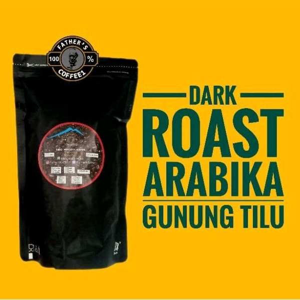 Jual Kopi Arabika Gunung Tilu Jawa Barat 1Kg Dark Roast Kopi Biji/Kopi ...