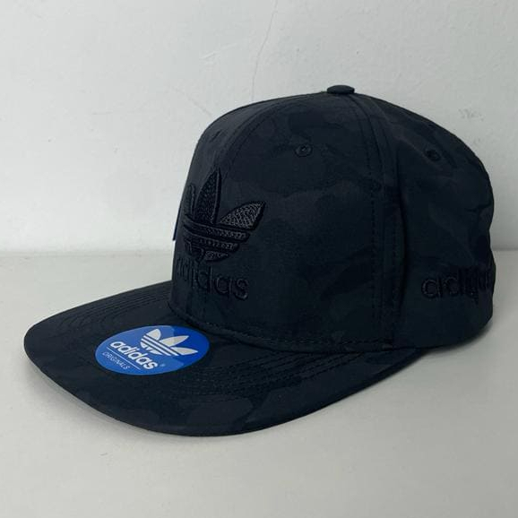 Topi Bisbol Adidas Army Hitam Logo Hitam Unisex Snapback CapsTopi Snapback  Original Import Adidas Baseball Cap Distro Unisex Pria Wanita Premium