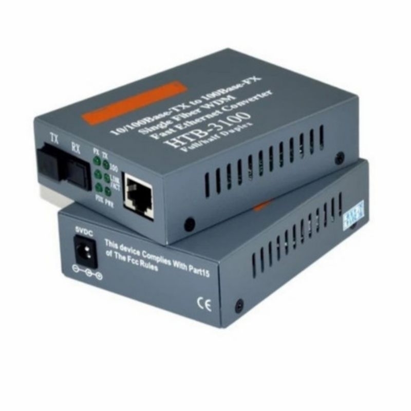 Jual Media Converter/HTB side B bekas normal + adaptor | Shopee Indonesia